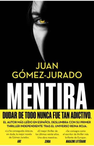 Cubierta de «Mentira»