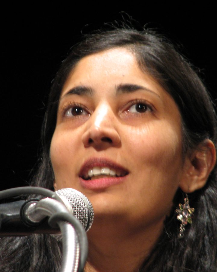 Retrato de Kiran Desai