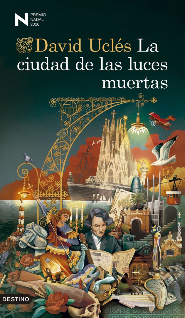 Cubierta de «La ciudad de las luces muertas»