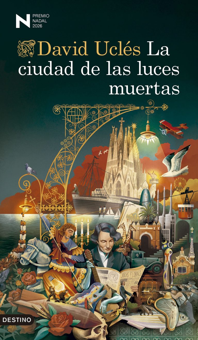 Cubierta de «La ciudad de las luces muertas»