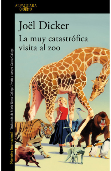 Cubierta de «La muy catastrófica visita al zoo»