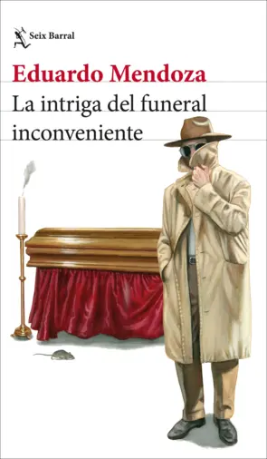 Cubierta de «La intriga del funeral inconveniente»