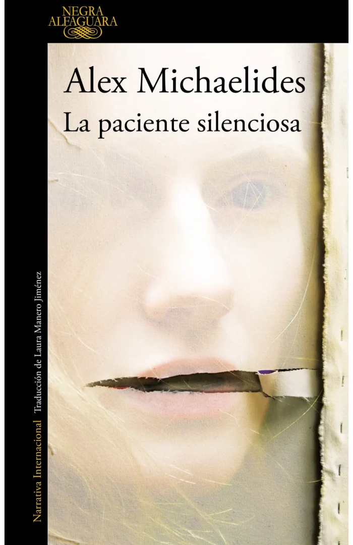 Cubierta de «La paciente silenciosa»