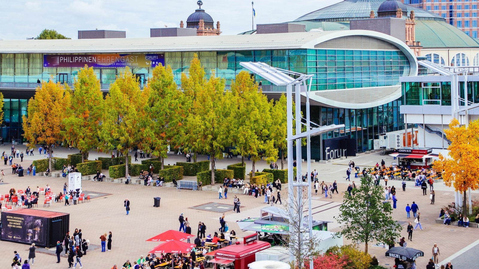 Imagen editorial para «Una feria del libro es también una bolsa de derechos y una plaza pública»: en:Frankfurt Book Fair