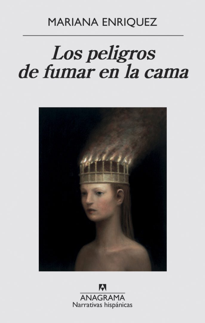 Cubierta de «Los peligros de fumar en la cama»